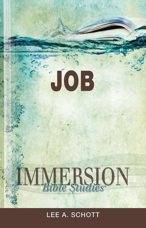 Book cover of Immersion Bible Studies | Job