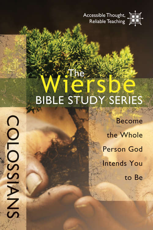 Book cover of The Wiersbe Bible Study Series: Colossians