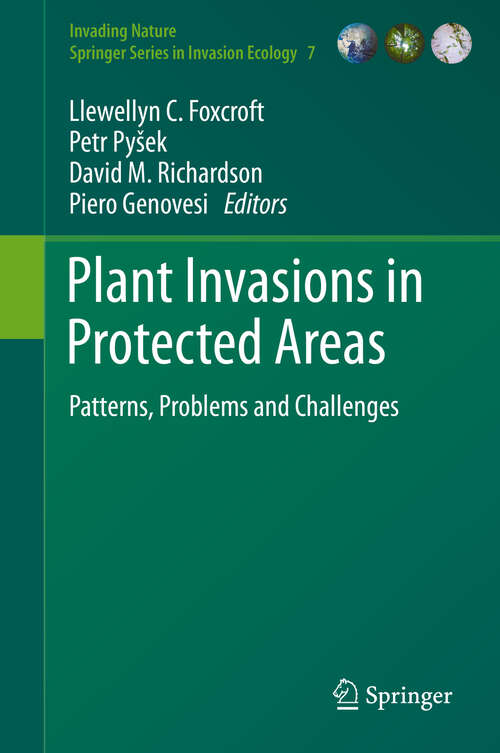 Book cover of Plant Invasions in Protected Areas