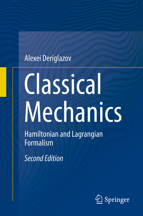 Book cover of Classical Mechanics
