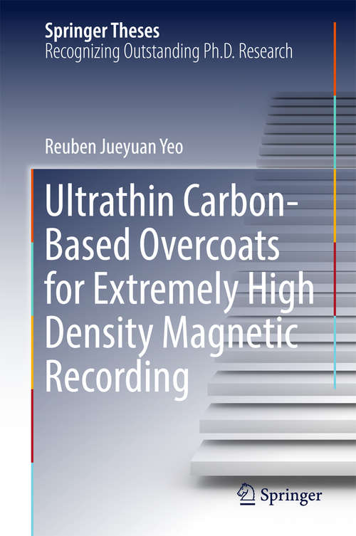 Book cover of Ultrathin Carbon-Based Overcoats for Extremely High Density Magnetic Recording