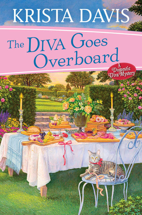 Book cover of The Diva Goes Overboard (A Domestic Diva Mystery #17)