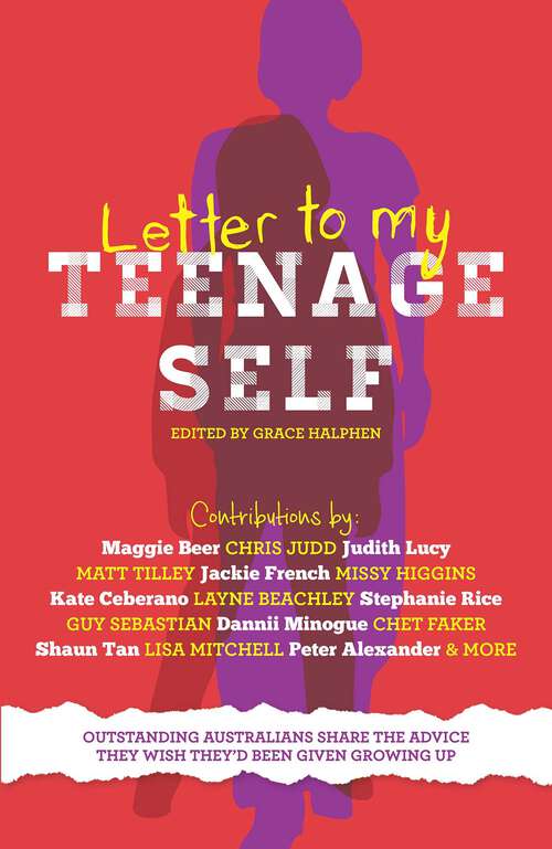 Book cover of Letter to My Teenage Self