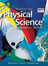 Book cover of Prentice Hall Physical Science Concepts in Action