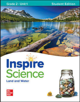 Book cover of Inspire Science, Grade 2, Unit 1: Land and Water (National Edition)