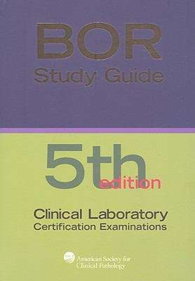 Book cover of BOC Study Guide: Clinical Laboratory Certification Examinations (Fifth Edition)