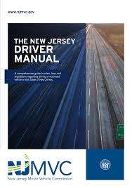 Book cover of New Jersey Driver Manual