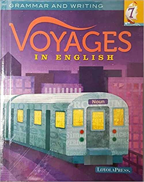 Book cover of Voyages in English Grade 7: Grammar and Writing