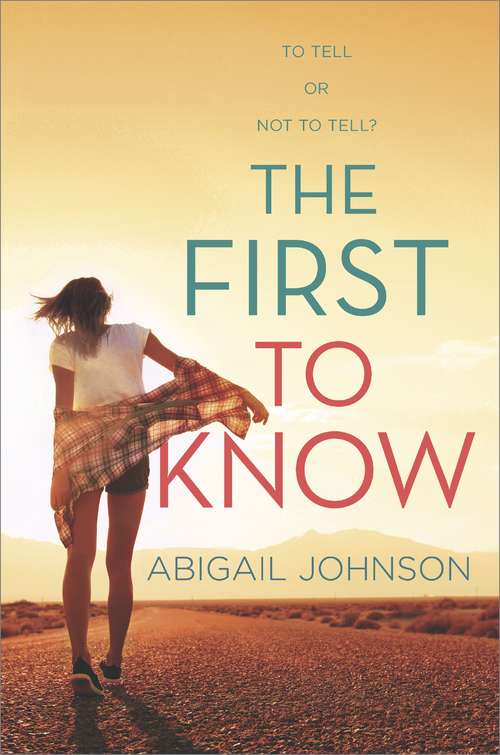 Book cover of The First to Know