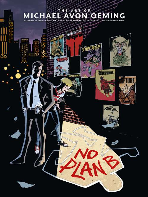 Book cover of The Art of Michael Avon Oeming: No Plan B