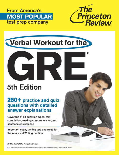 Book cover of Verbal Workout for the GRE, 5th Edition