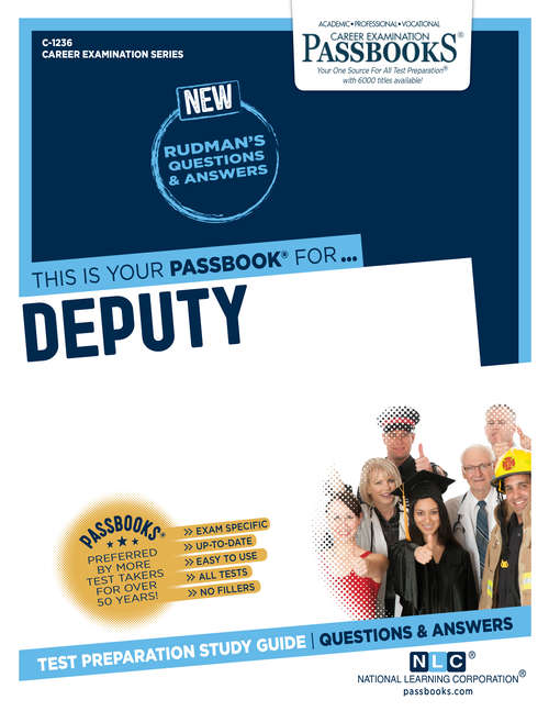 Book cover of Deputy: Passbooks Study Guide (Career Examination Series: C-204)