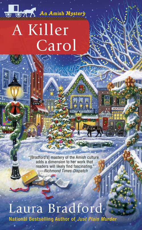 Book cover of A Killer Carol (An Amish Mystery #7)