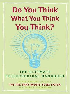 Book cover of Do You Think What You Think You Think?