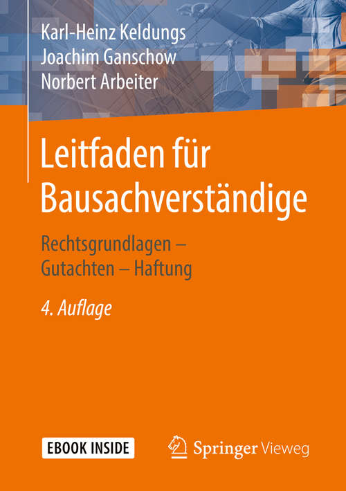 Book cover of Leitfaden für Bausachverständige