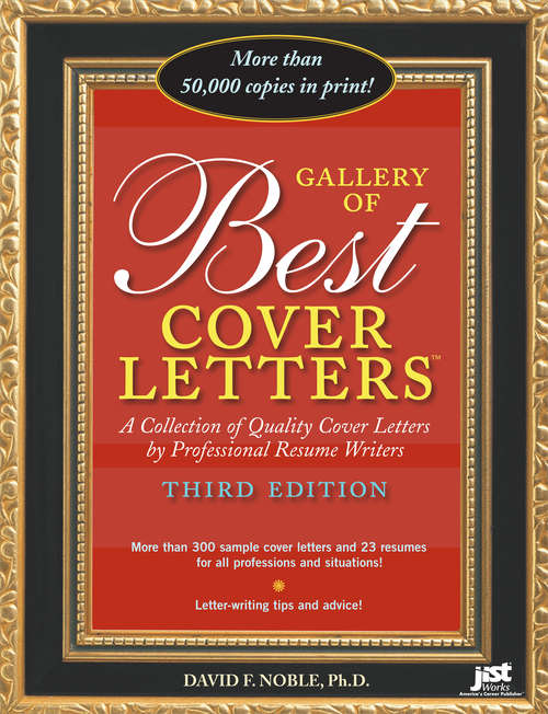 Book cover of Gallery of Best Cover Letters