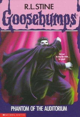 Book cover of Phantom of the Auditorium (Goosebumps #24)