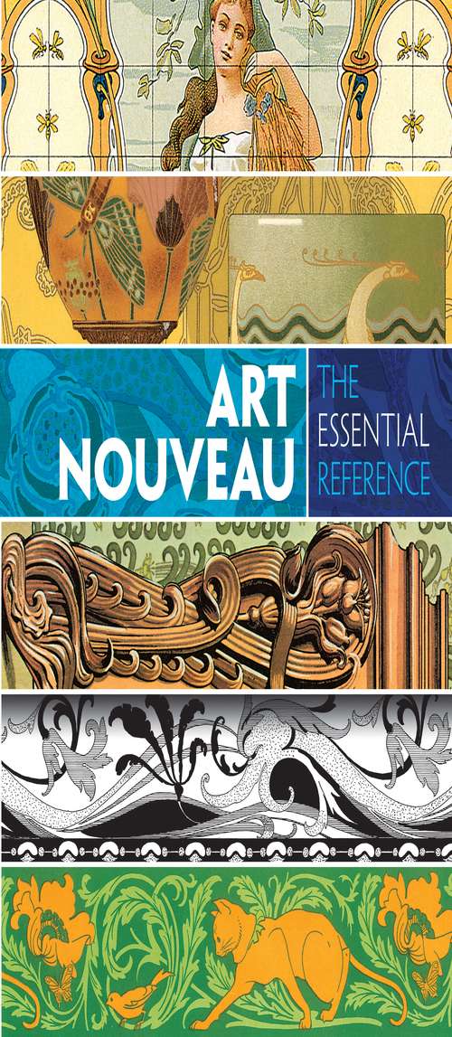Book cover of Art Nouveau: The Essential Reference (Dover Pictura Electronic Clip Art Ser.)