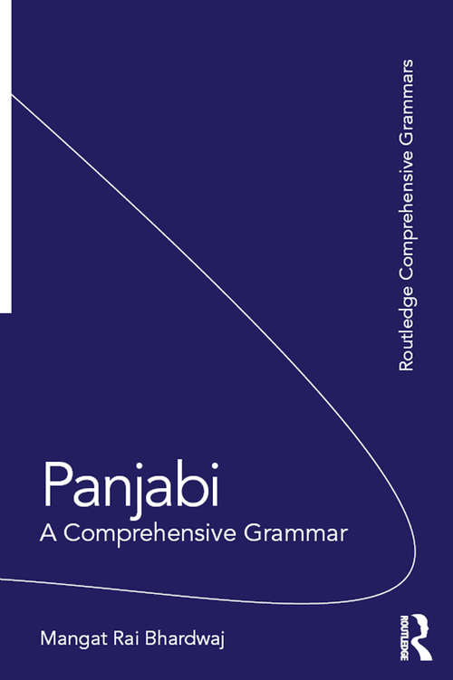 Book cover of Panjabi: A Comprehensive Grammar (2) (Routledge Comprehensive Grammars)