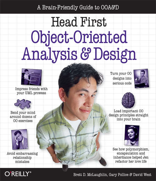 Book cover of Head First Object-Oriented Analysis and Design