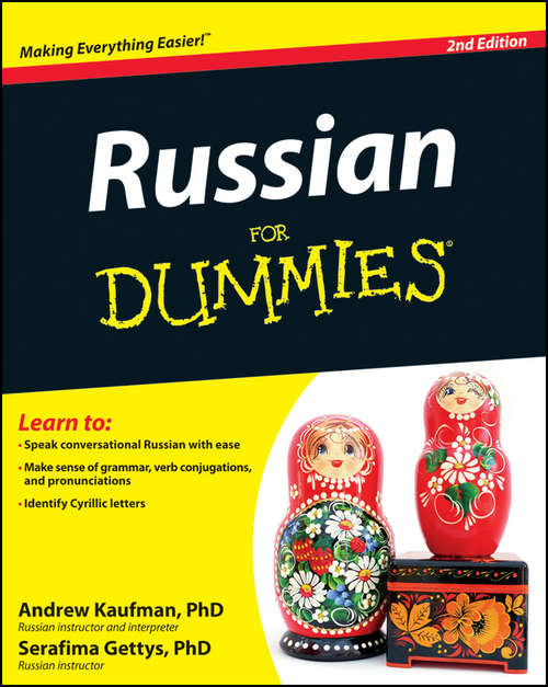 Book cover of Russian For Dummies, 2nd Edition