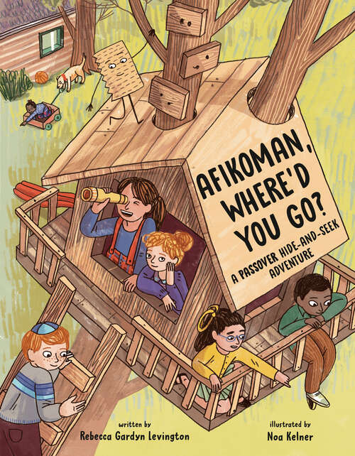 Book cover of Afikoman, Where'd You Go?: A Passover Hide-and-Seek Adventure