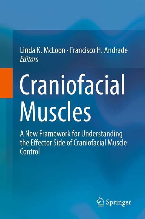 Book cover of Craniofacial Muscles