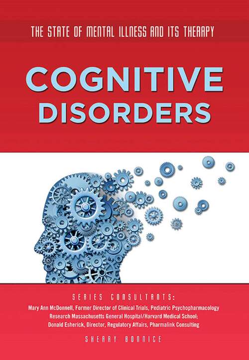 Book cover of Cognitive Disorders (The State of Mental Illness and Its Ther #19)