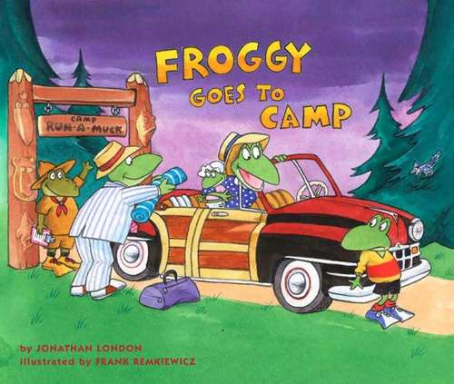 Book cover of Froggy Goes to Camp