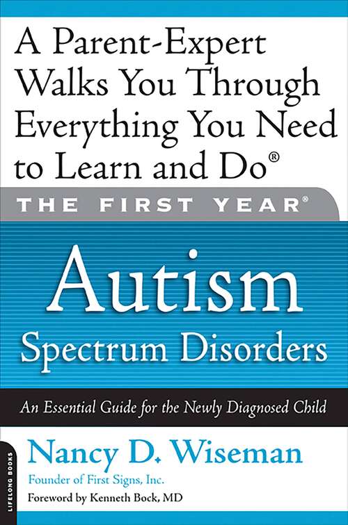 Book cover of The First Year: Autism Spectrum Disorders