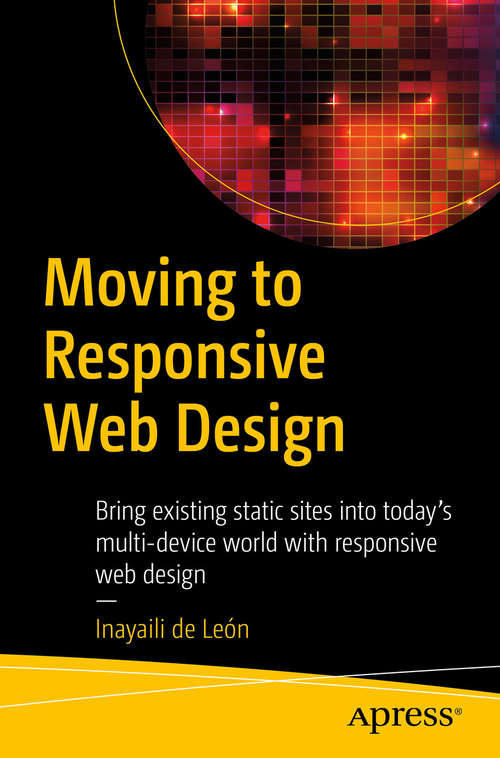 Book cover of Moving to Responsive Web Design