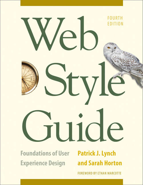 Book cover of Web Style Guide: Foundations of User Experience Design (4th Edition)