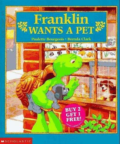 Book cover of Franklin Wants a Pet