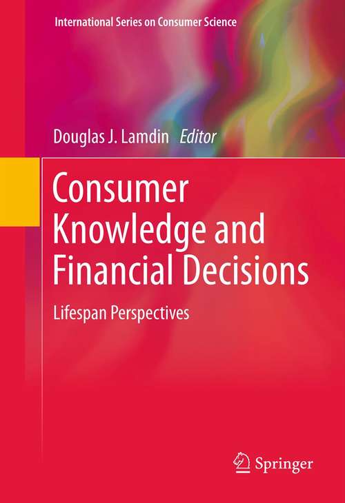 Book cover of Consumer Knowledge and Financial Decisions