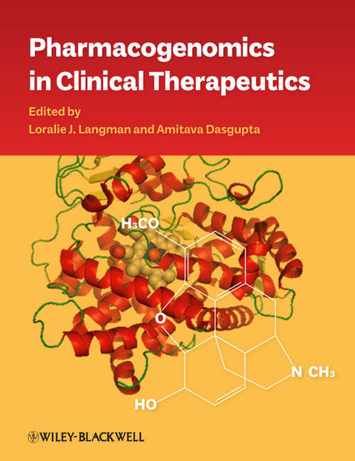 Book cover of Pharmacogenomics in Clinical Therapeutics