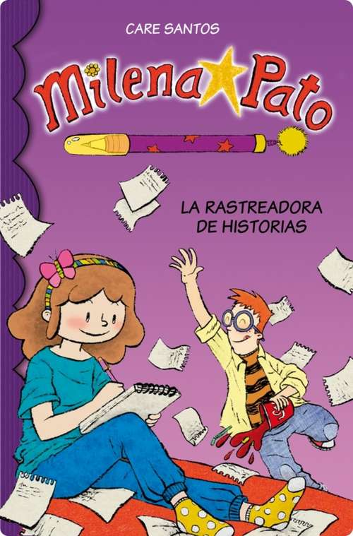 Book cover of Milena Pato 1. La rastreadora de historias