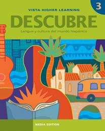Book cover of Descubre: Lengua y cultura del mundo hispánico, [Level] 3