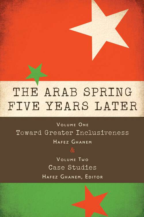 Book cover of The Arab Spring Five Years Later