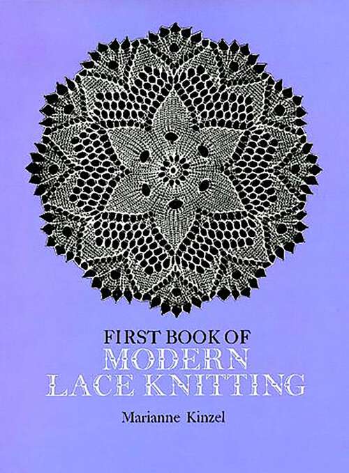Book cover of First Book of Modern Lace Knitting