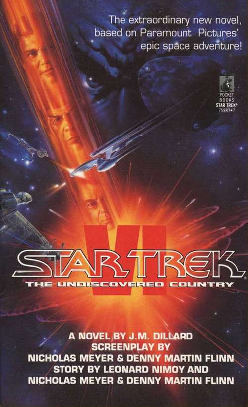 Book cover of Undiscovered Country (Star Trek Movie #6)