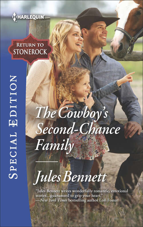 Book cover of The Cowboy's Second-Chance Family