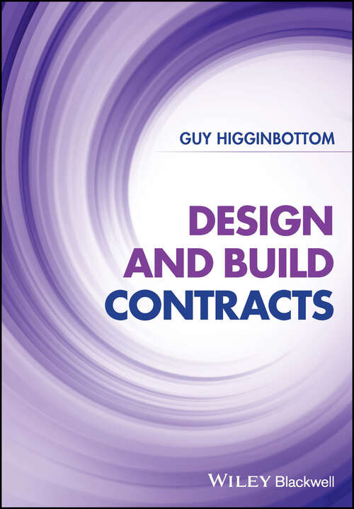 Book cover of Design and Build Contracts