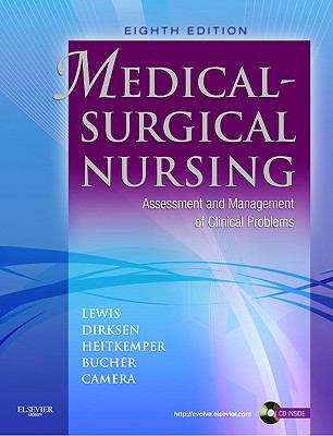Book cover of Medical-Surgical Nursing: Assessment and Management of Clinical Problems (8th Edition)
