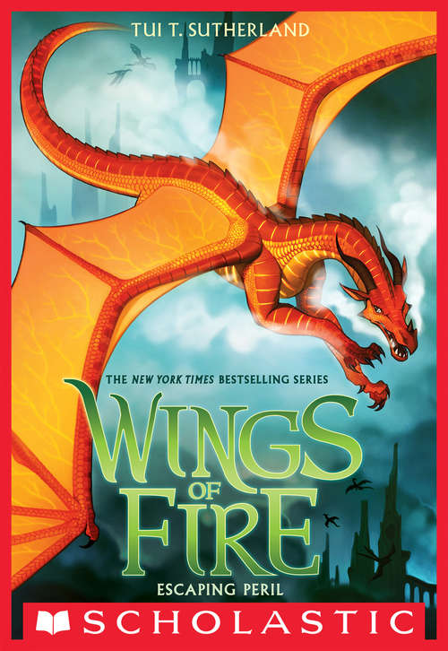 Book cover of Escaping Peril (Wings of Fire, Book 8)