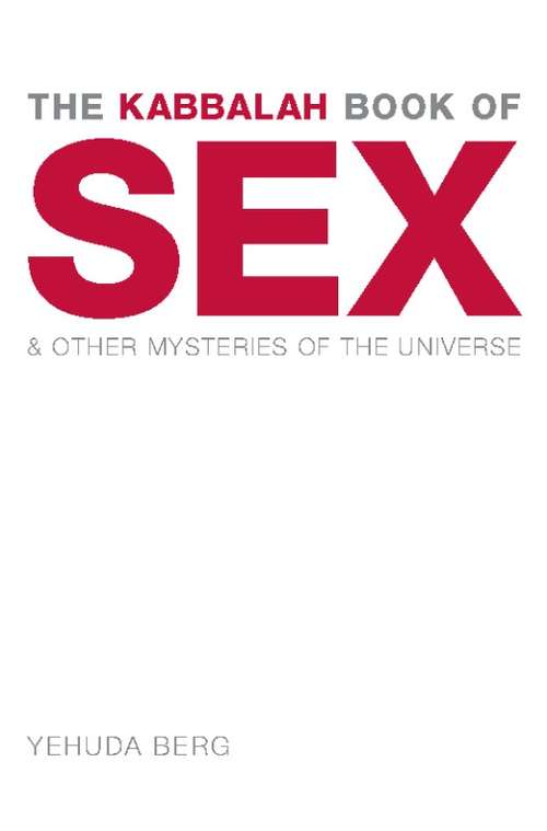 Book cover of The Kabbalah Book of Sex