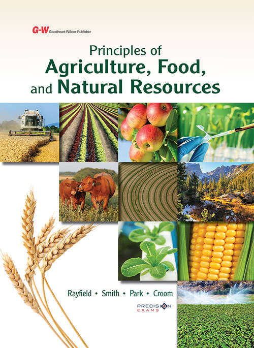 Book cover of Principles of Agriculture, Food, and Natural Resources: Applied Agriscience