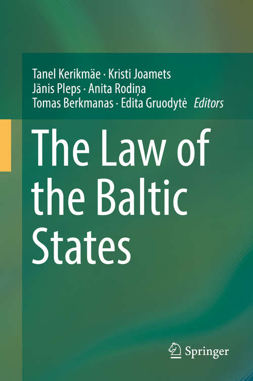 The Law of the Baltic States
