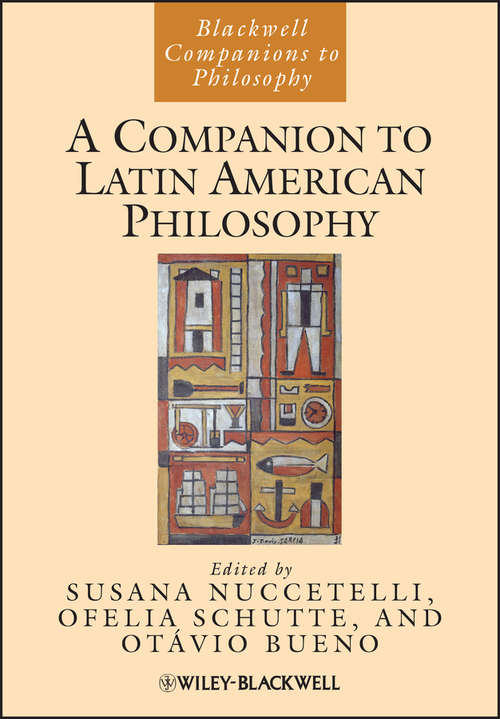 Book cover of A Companion to Latin American Philosophy