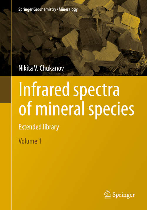 Book cover of Infrared spectra of mineral species