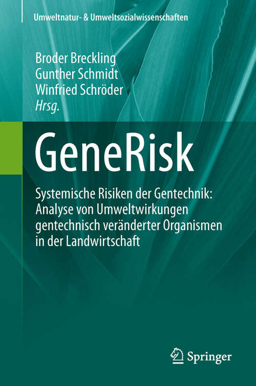 Book cover of GeneRisk